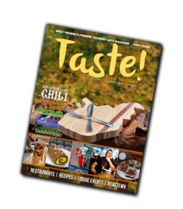 Taste WV Magazine Cover - Fall 2014